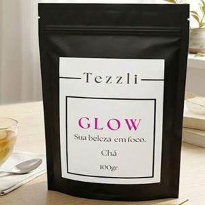 Chá Glow da Tezzli: combatem o envelhecimento eeliminação de toxinas