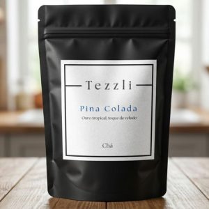 Chá Tezzli, Te, Blend, Cha Pina Colada Intenso, Chá verde, antioxidante